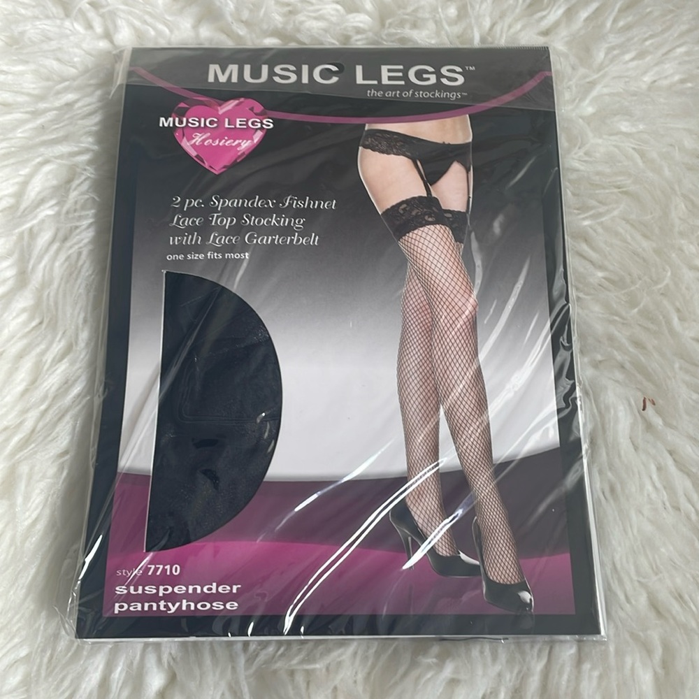 NWT Music Legs Fishnet Stockings/Lingerie